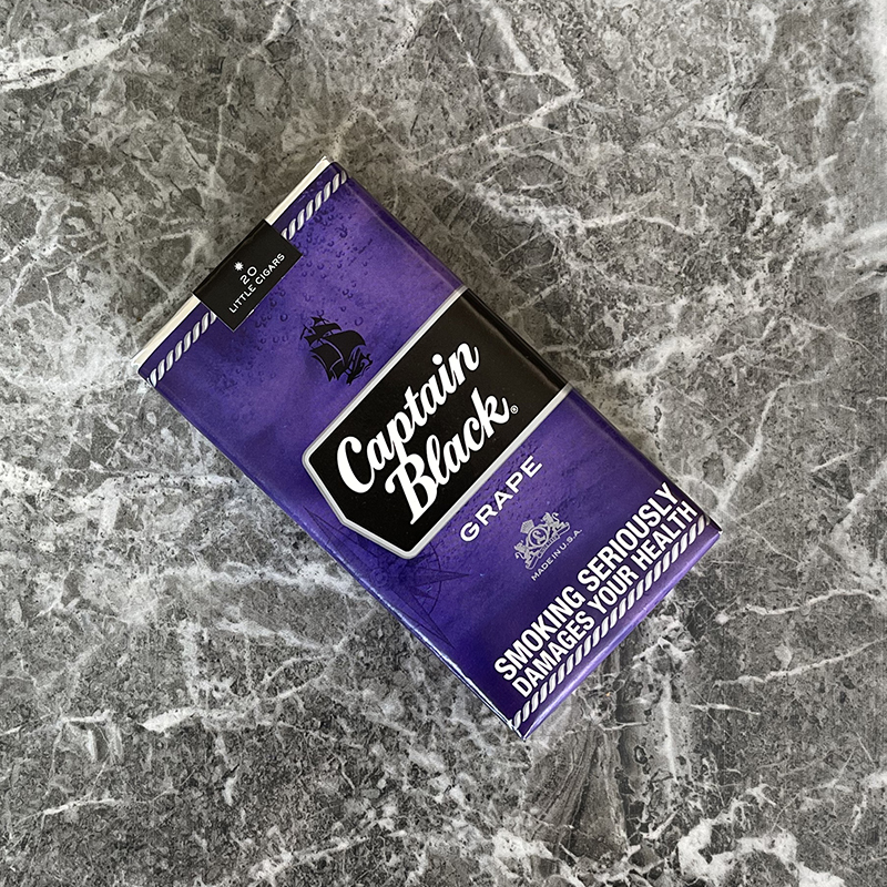 Captain Black Grape Little Cigars🍂 ‣ Duty Free Price ‣ 6€👍