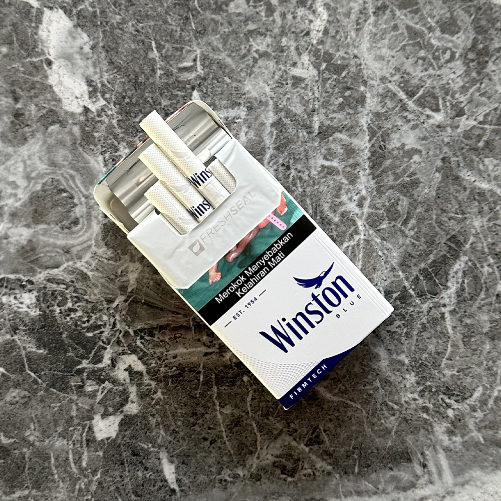 Winston Blue Cigarettes 🍂 ‣ Duty Free Price ‣ Only 5€ 👍