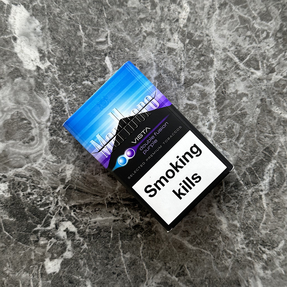 Marlboro Vista Double Fusion Purple 🍂 ‣ Duty Free Price 👍