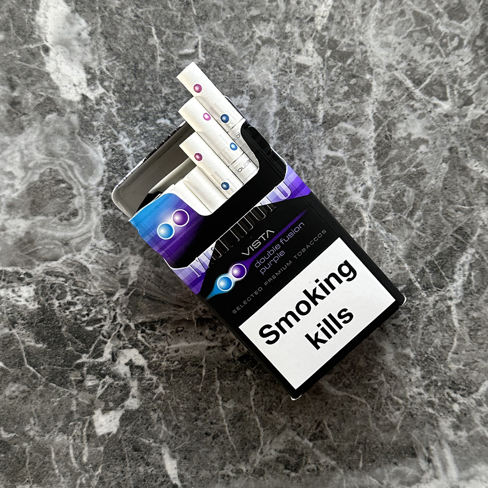 Marlboro Vista Double Fusion Purple 🍂 ‣ Duty Free Price 👍