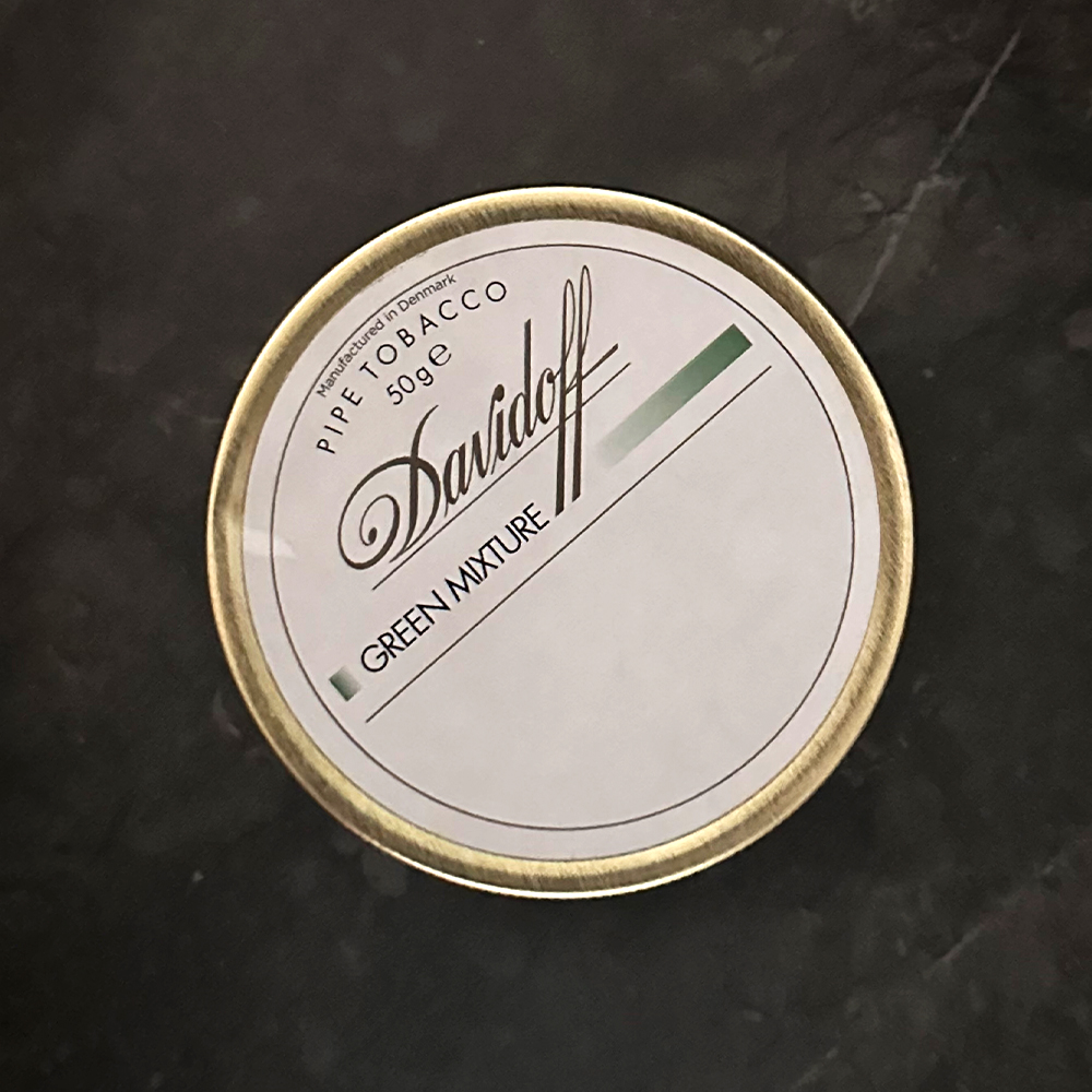 Davidoff Green Mixture 50g Tin 🍂 ‣ Pipe Tobacco ‣ 8€👍