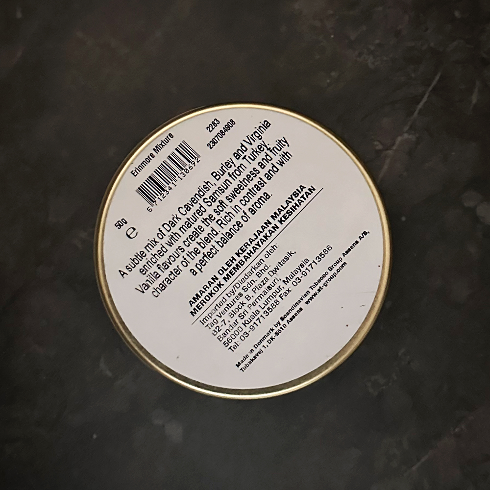 Erinmore Mixture 50g Tin 🍂 ‣ Pipe Tobacco ‣ 14€👍