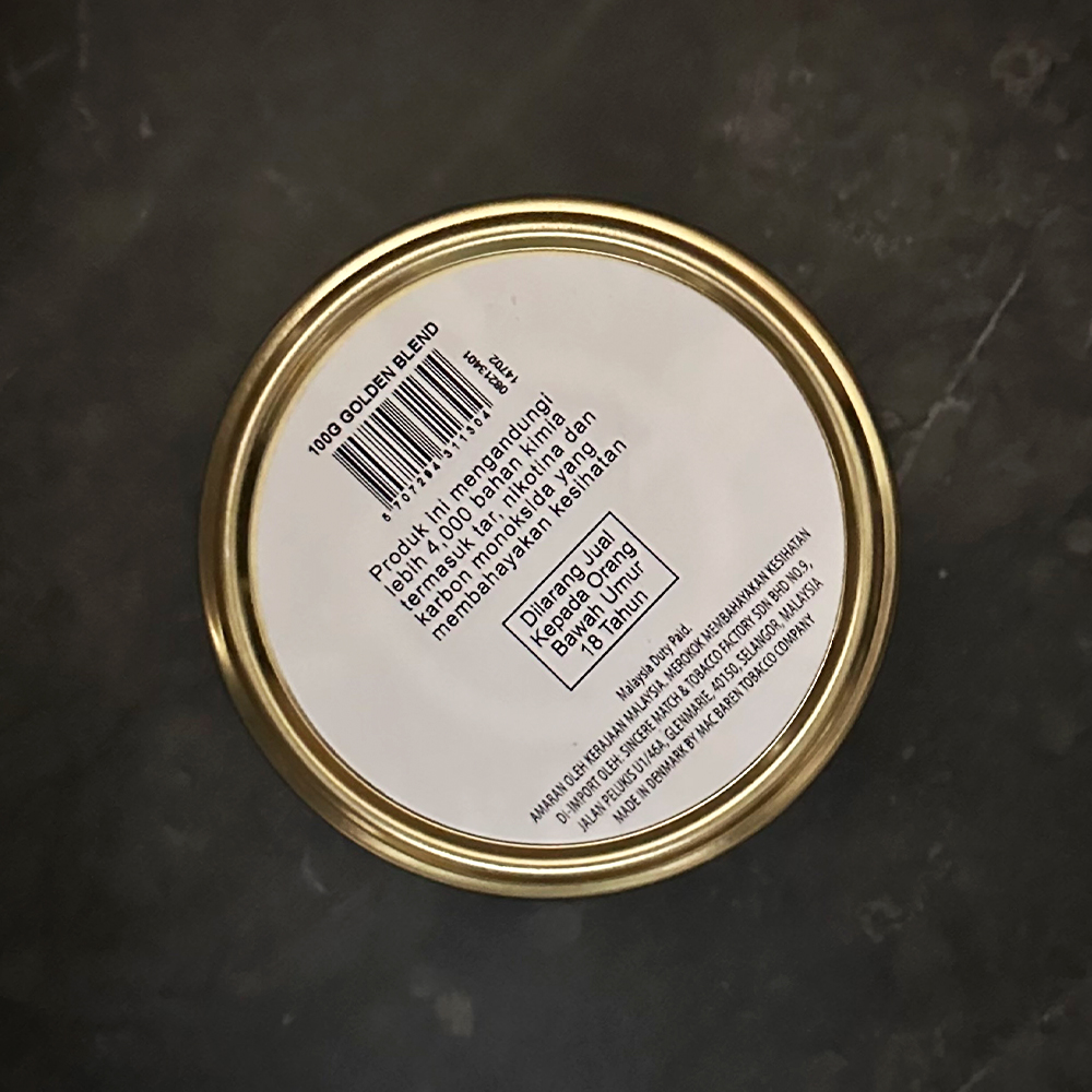 Mac Baren Golden Blend 100g Tin 🍂 ‣ Pipe Tobacco ‣ 14€👍