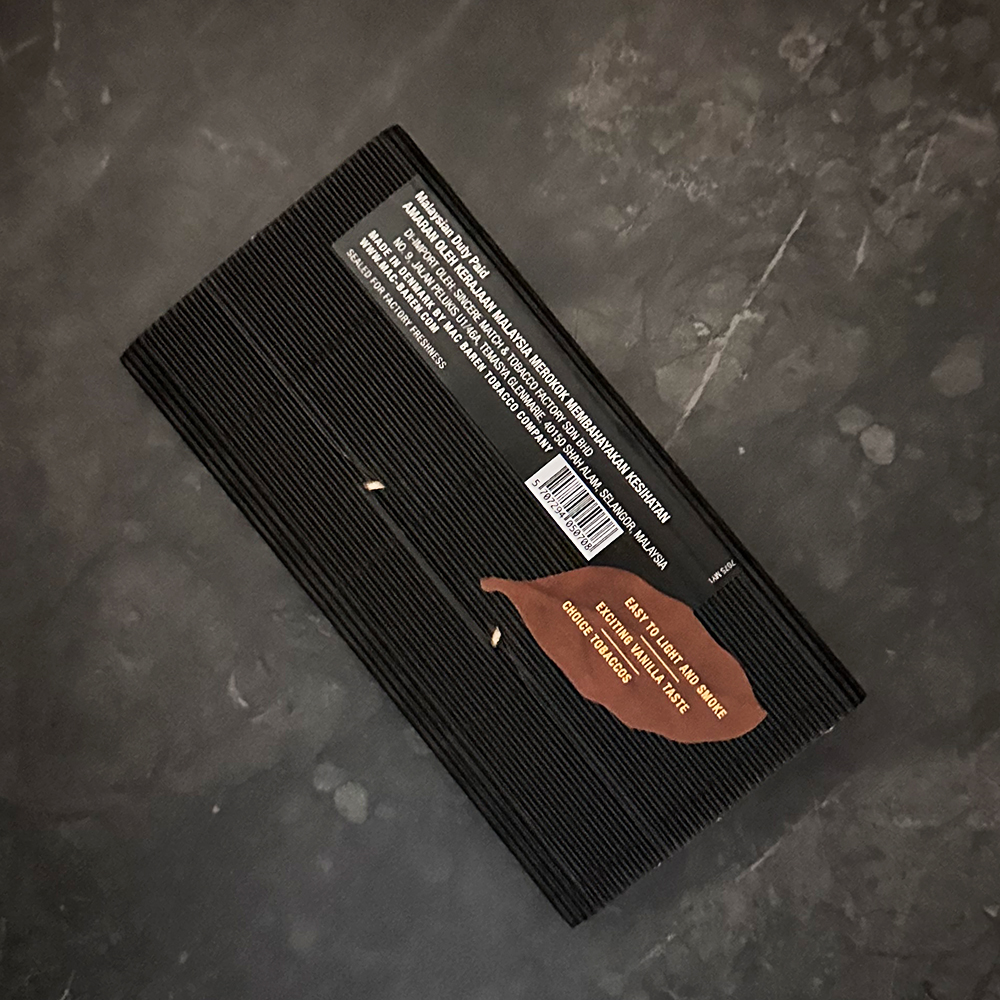 Mac Baren Vanilla Choice 40g 🍂 ‣ Duty Free Price ‣ Only 10€