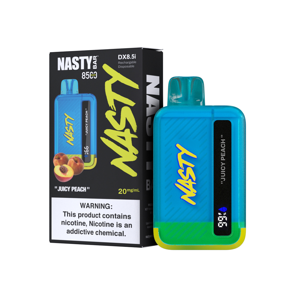 NASTY Bar 8500 Juicy Peach 💨 ‣ Disposable Vape ‣ 13€👍