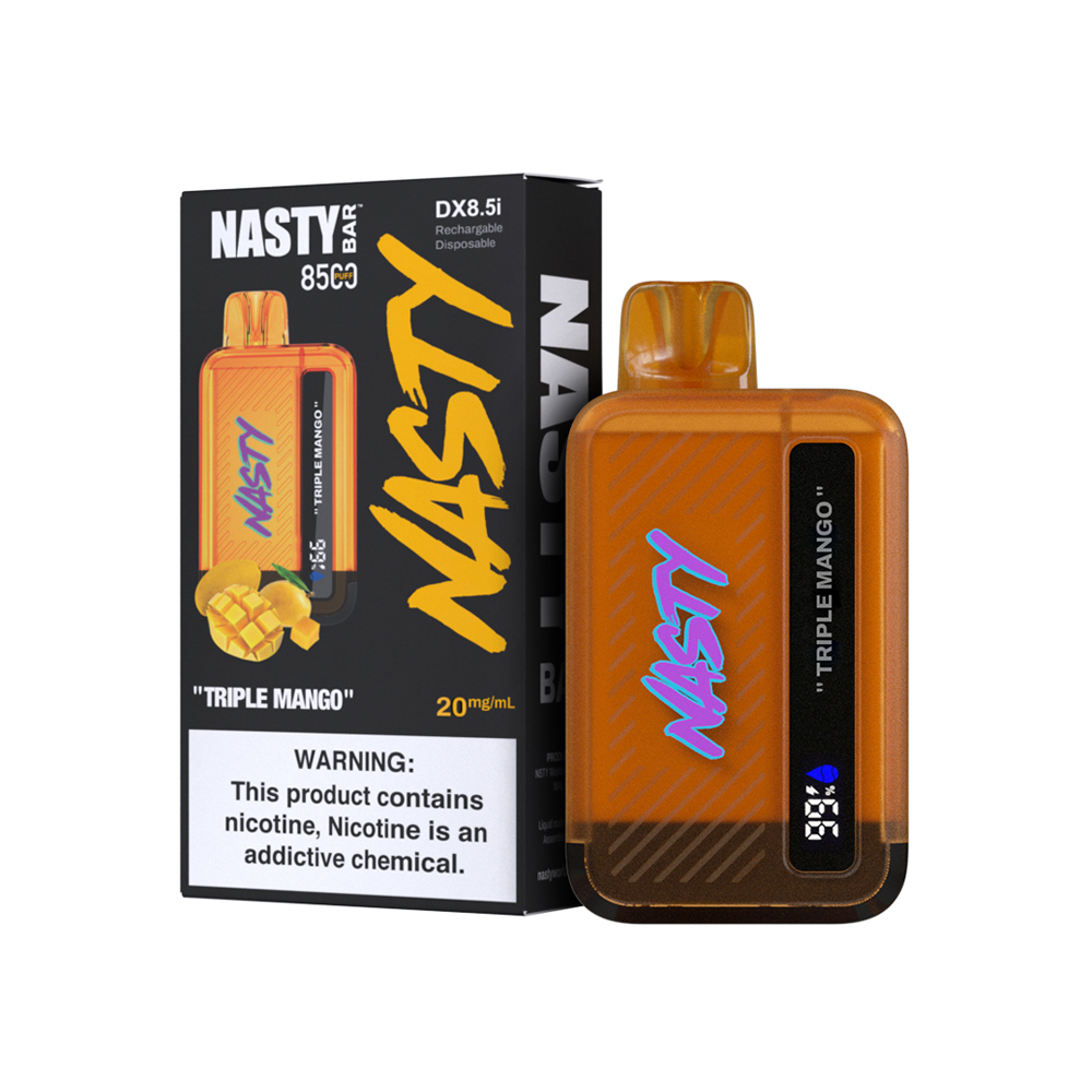 NASTY Bar 8500 Triple Mango 💨 ‣ Disposable Vape ‣ 13€👍
