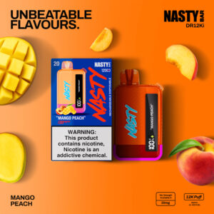 NASTY Bar DR12Ki Mango Peach 💨 ‣ Disposable Vape ‣ 15€👍