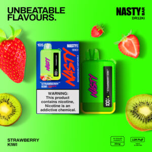 NASTY Bar DR12Ki Strawberry Kiwi 💨 Disposable Vape ‣ 15€👍