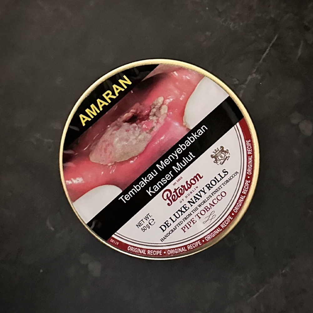 Peterson De Luxe Navy Rolls 50g Tin 🍂 ‣ Pipe Tobacco ‣ 14€