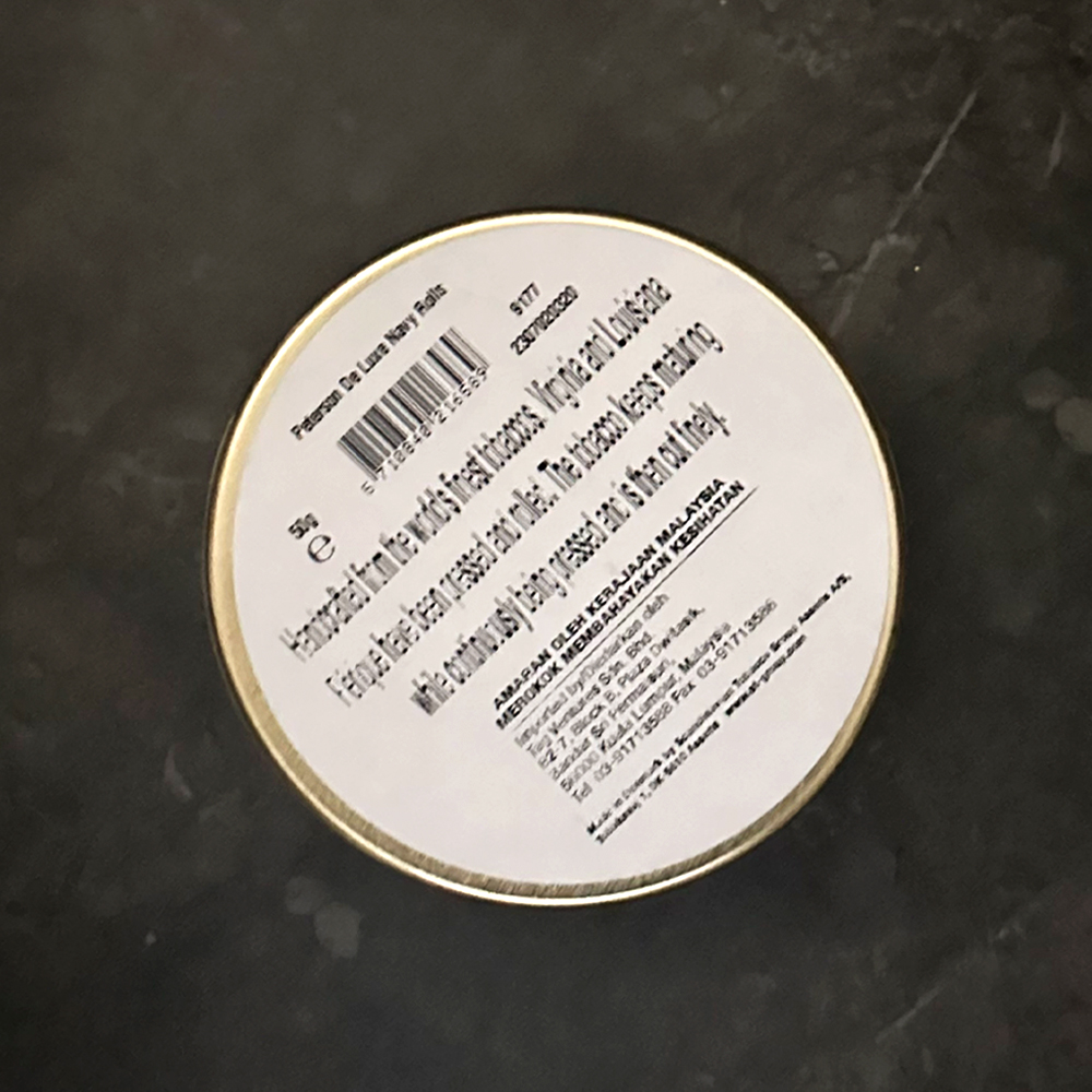 Peterson De Luxe Navy Rolls 50g Tin 🍂 ‣ Pipe Tobacco ‣ 14€