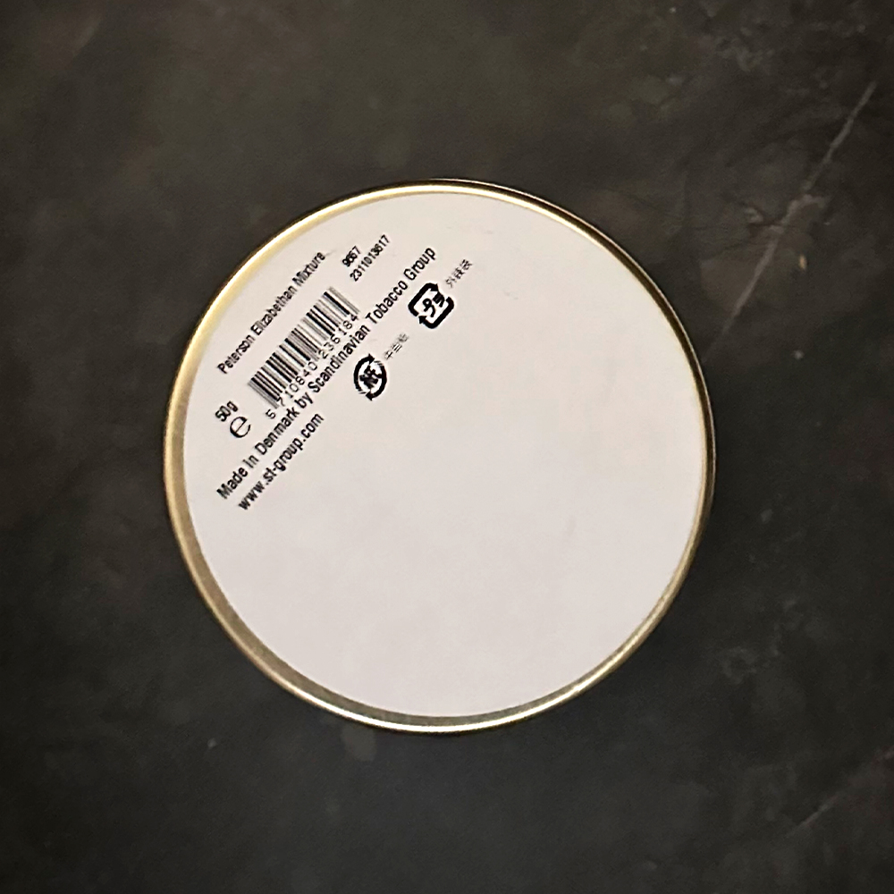 Peterson Elizabethan Mixture 50g Tin ‣ Pipe Tobacco ‣ 14€👍