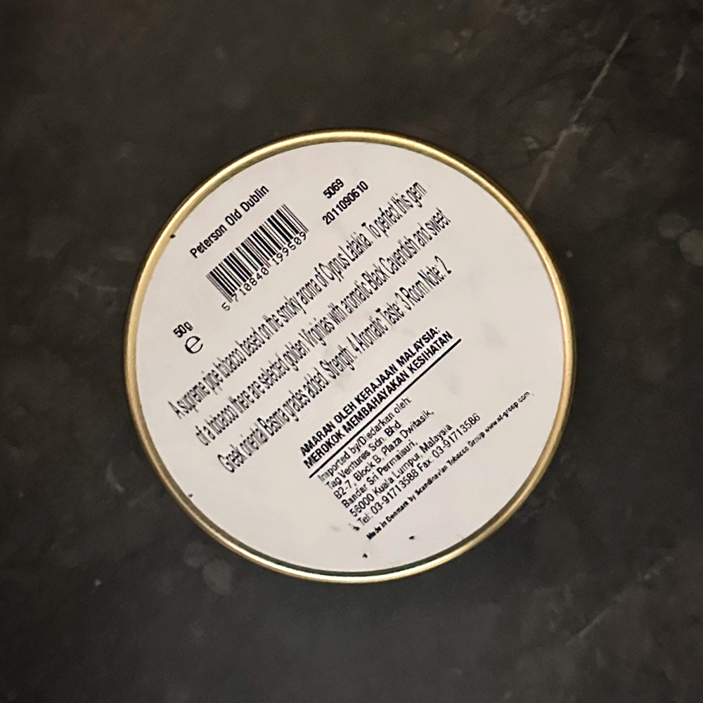 Peterson Old Dublin 50g Tin 🍂 ‣ Pipe Tobacco ‣ 14€👍