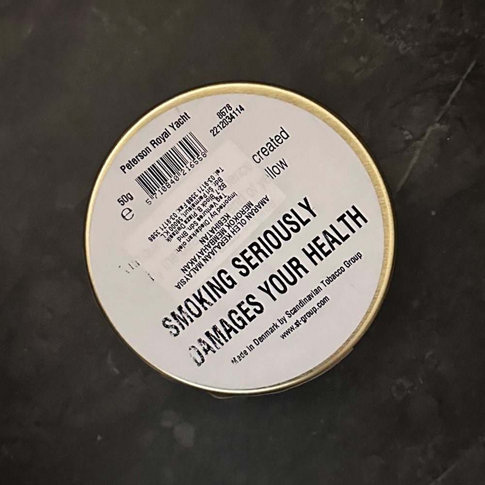 Peterson Royal Yacht 50g Tin 🍂 ‣ Pipe Tobacco ‣ Only 14€👍