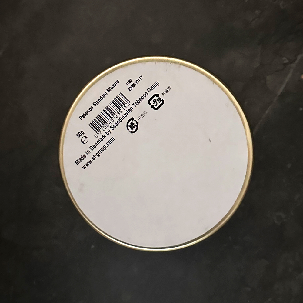 Peterson Standard Mixture 50g Tin ‣ Pipe Tobacco ‣ 14€👍