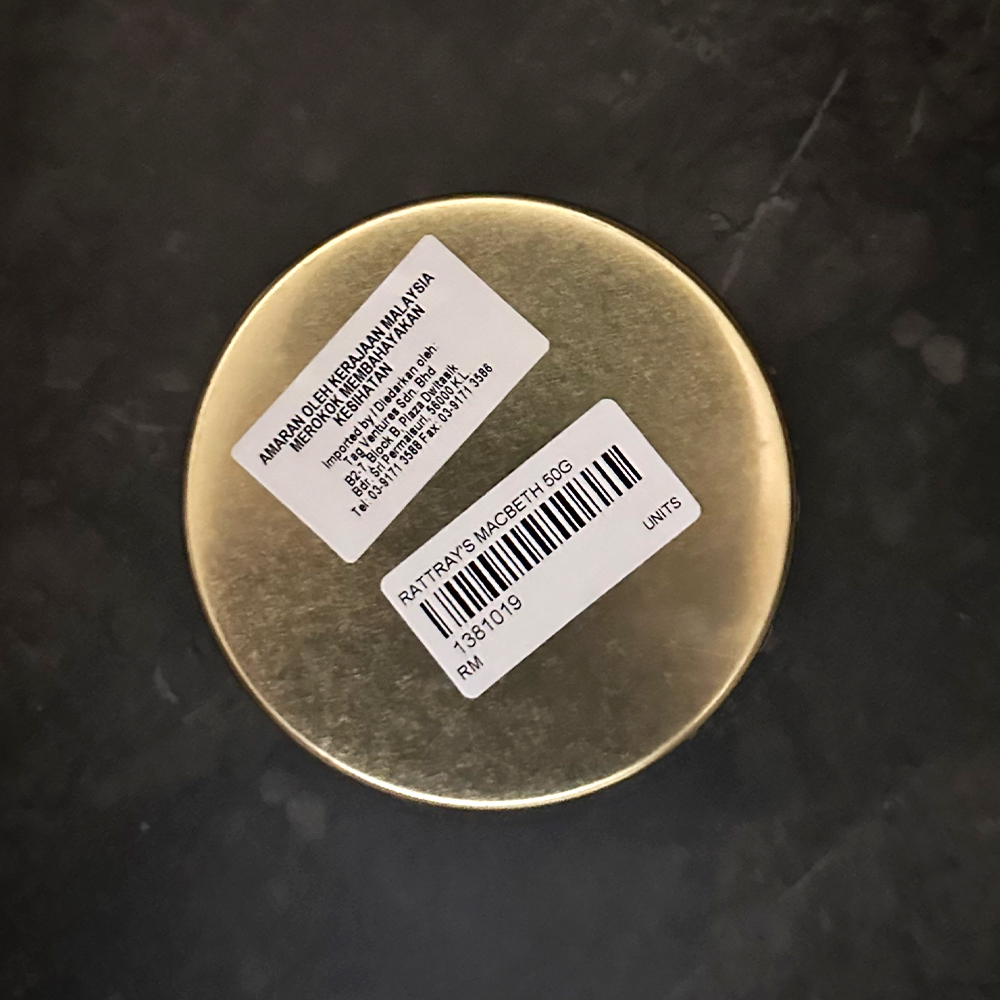 Rattray's Macbeth 50g Tin 🍂 ‣ Pipe Tobacco ‣ 14€👍