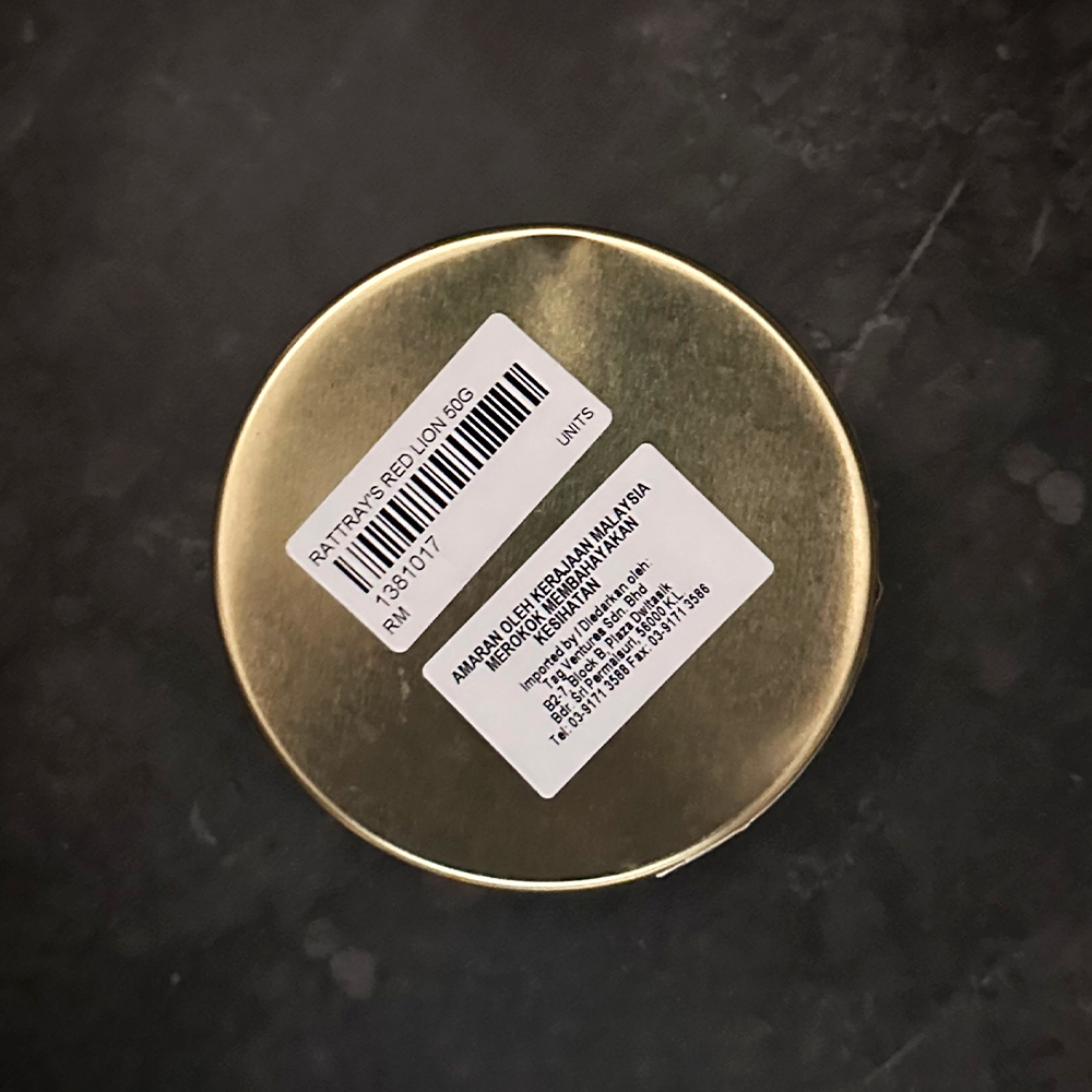 Rattray's Red Lion 50g Tin 🍂 ‣ Pipe Tobacco ‣ 14€👍