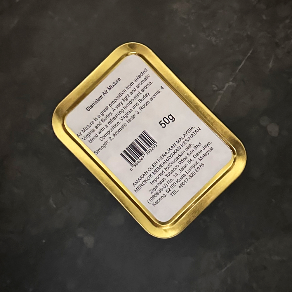 Stanislaw Air Mixture 50g Tin 🍂 ‣ Pipe Tobacco 👍
