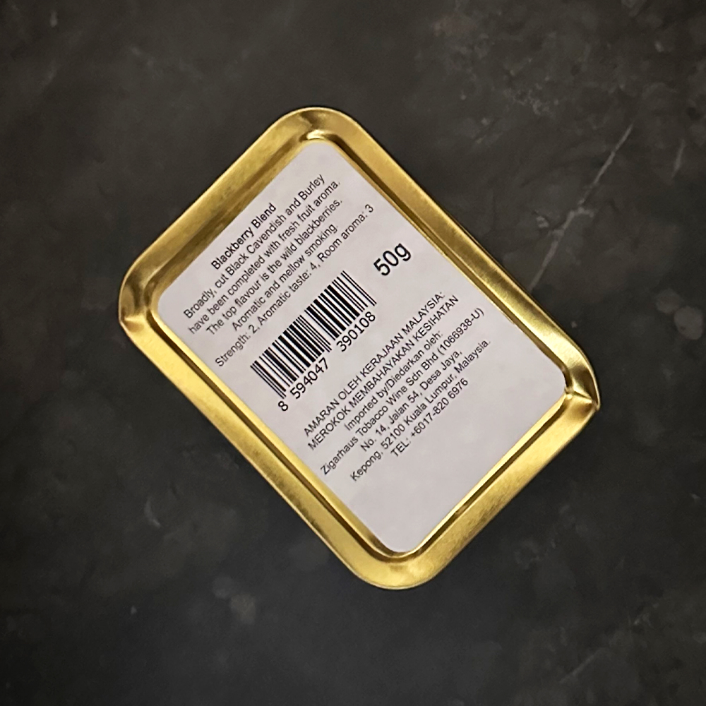 Stanislaw Blackberry Blend 50g Tin 🍂 ‣ Pipe Tobacco ‣ 14€👍