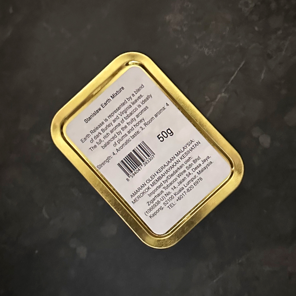 Stanislaw Earth Mixture 50g Tin 🍂 ‣ Pipe Tobacco 👍