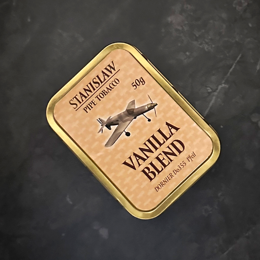 Stanislaw Vanilla Blend 50g Tin 🍂 ‣ Pipe Tobacco ‣ 14€👍