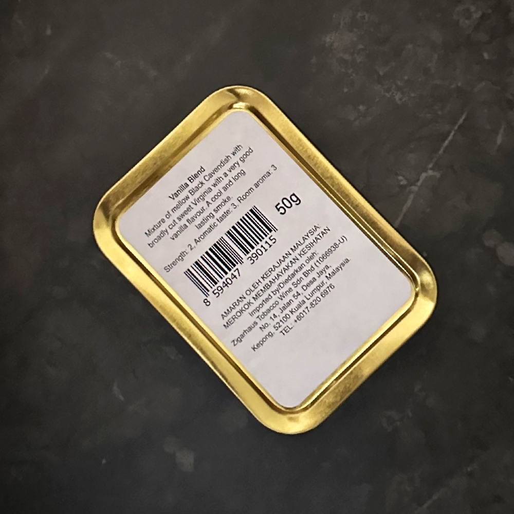 Stanislaw Vanilla Blend 50g Tin 🍂 ‣ Pipe Tobacco ‣ 14€👍