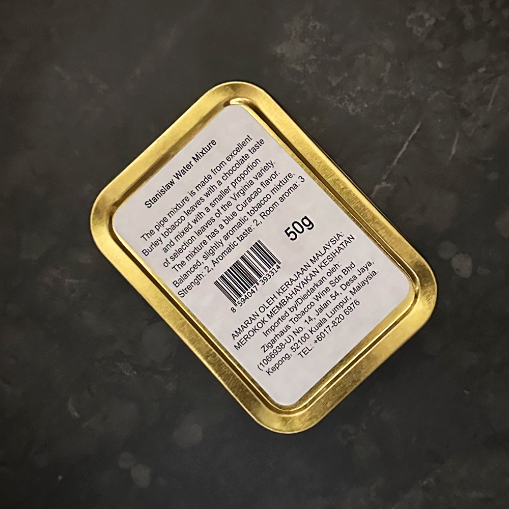 Stanislaw Water Mixture 50g Tin 🍂 ‣ Pipe Tobacco 👍