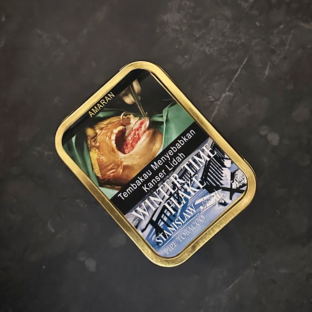 Stanislaw Winter Time Flake 50g Tin 🍂 ‣ Pipe Tobacco 👍