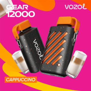 Vozol Gear 12000 Cappuccino 💨 ‣ Disposable Vape ‣ 15€👍