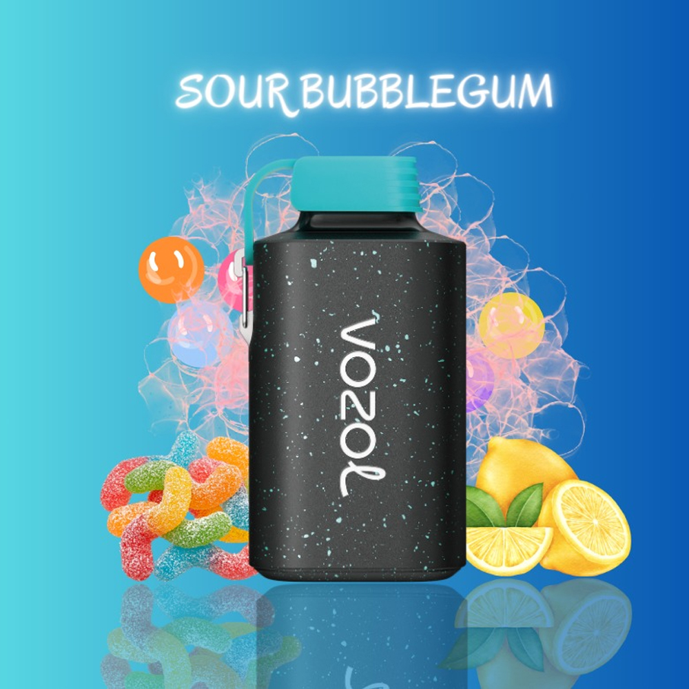 Vozol Gear 12000 Sour Bubblegum 💨 ‣ Disposable Vape ‣ 15€👍