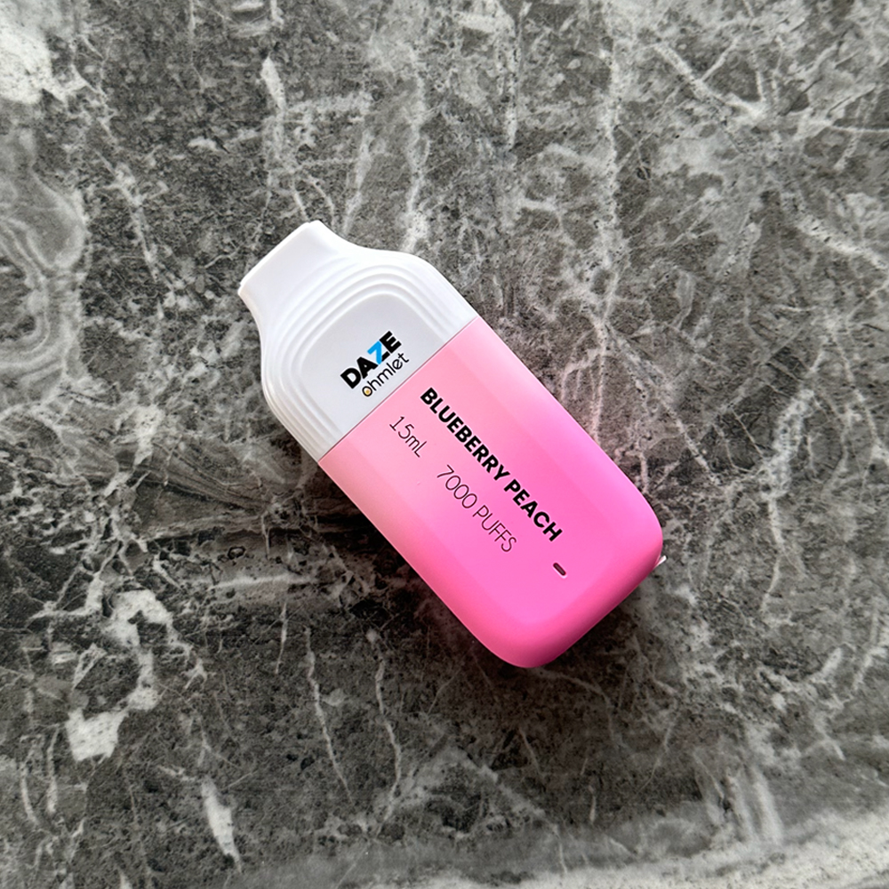 7 Daze Ohmlet Blueberry Peach ‣ 7000 Puffs Disposable Vape💨