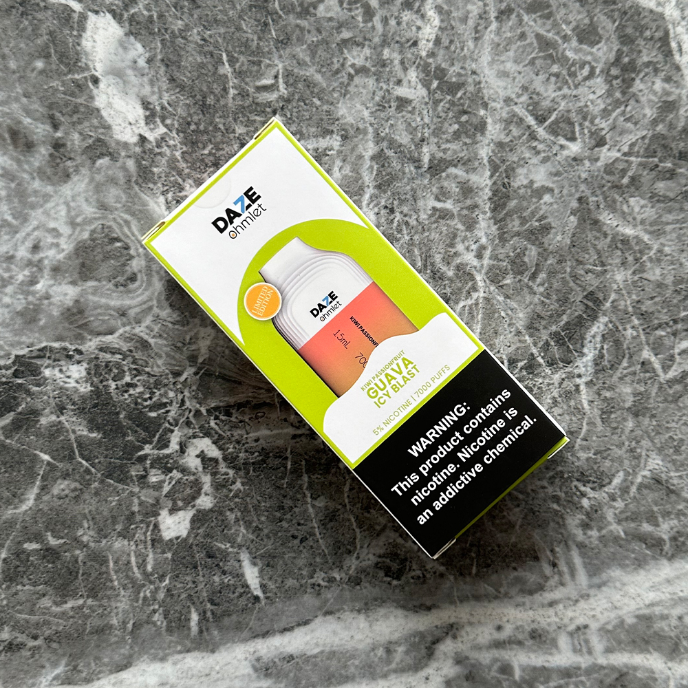 7 Daze Ohmlet Kiwi Passionfruit Guava Icy Blast 💨