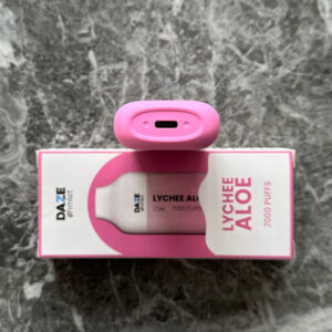 7 Daze Ohmlet Lychee Aloe ‣ 7000 Puffs Disposable Vape 💨