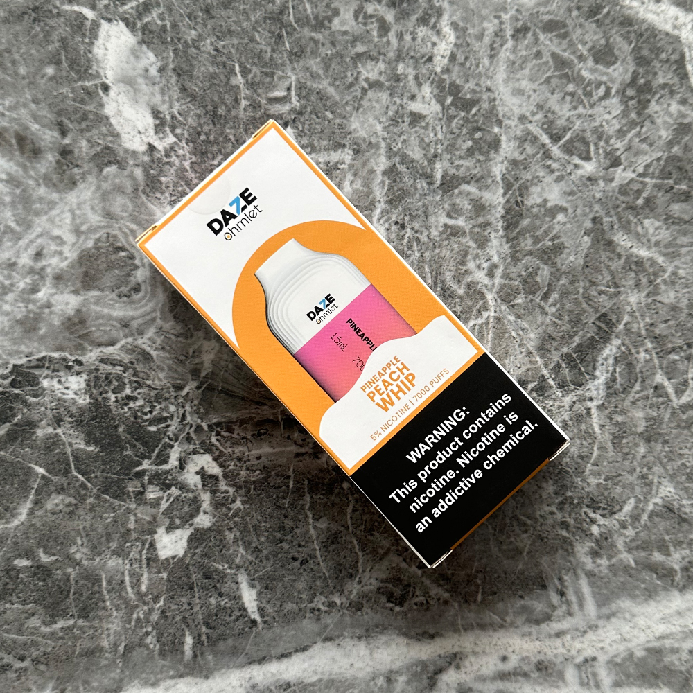 7 Daze Ohmlet Pineapple Peach Whip ‣ Disposable Vape 💨