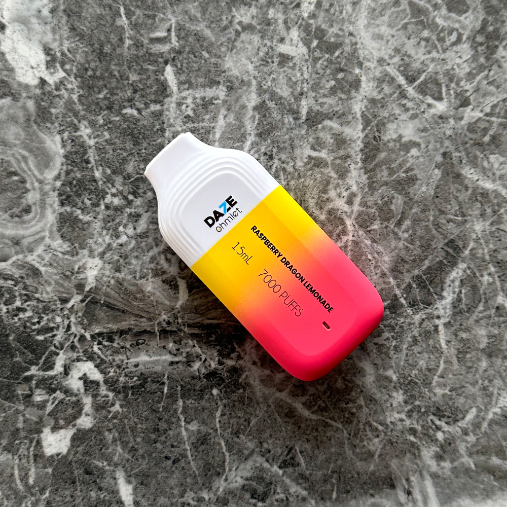 7 Daze Ohmlet Raspberry Dragon Lemonde ‣ Disposable Vape 💨