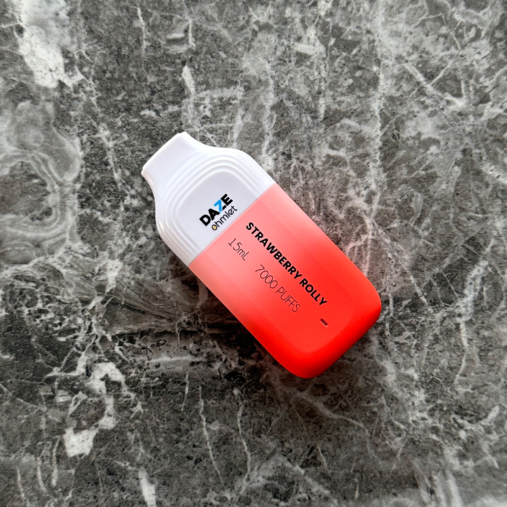 7 Daze Ohmlet Strawberry Rolly ‣ Disposable Vape 💨