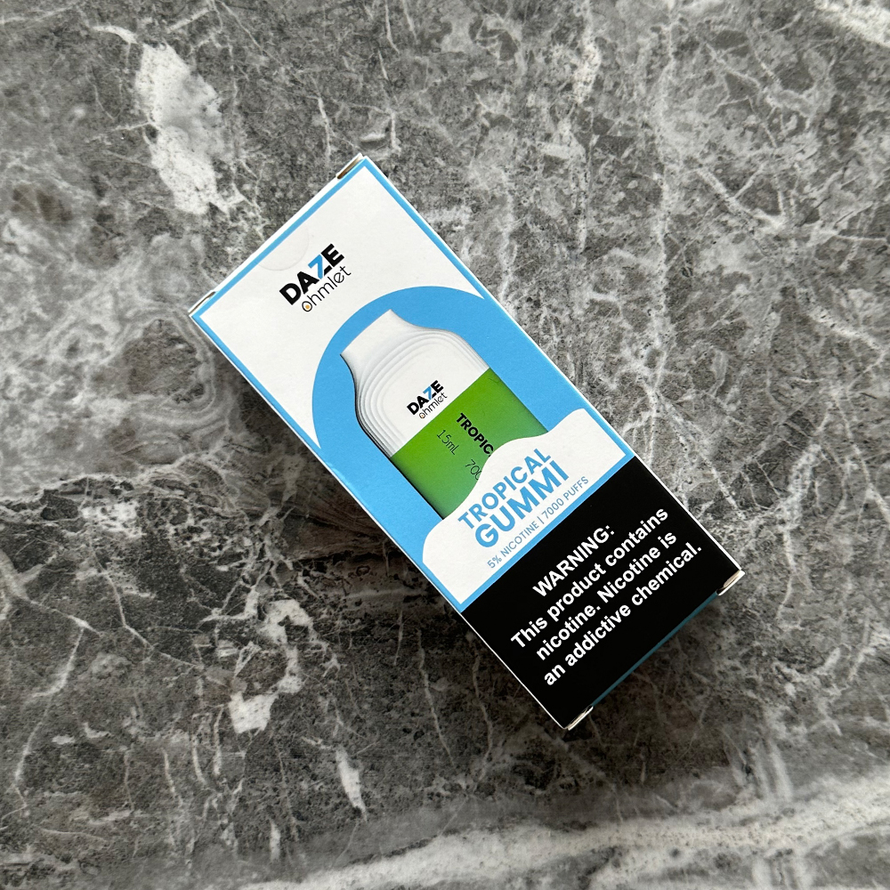 7 Daze Ohmlet Tropical Gummi ‣ Disposable Vape 💨