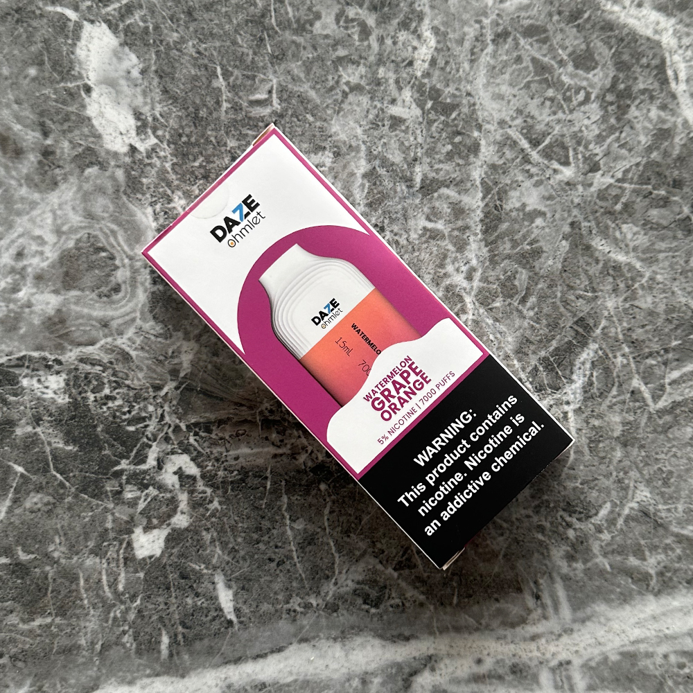 7 Daze Ohmlet Watermelon Grape Orange ‣ Disposable Vape 💨