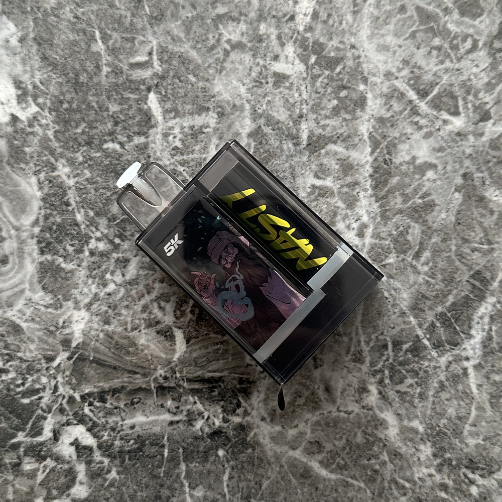NASTY 5K Crystal Peach Ice 💨 Disposable Vape ‣ Only 14€👍