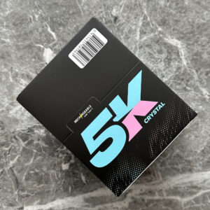NASTY 5K Crystal Peach Ice 💨 Disposable Vape ‣ Only 14€👍