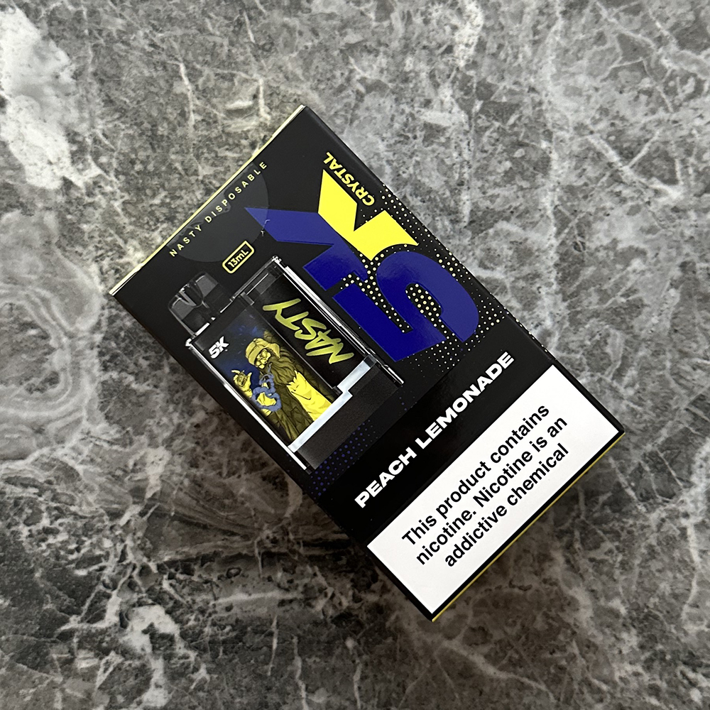 NASTY 5K Crystal Peach Lemonade 💨 ‣ Only 14€👍