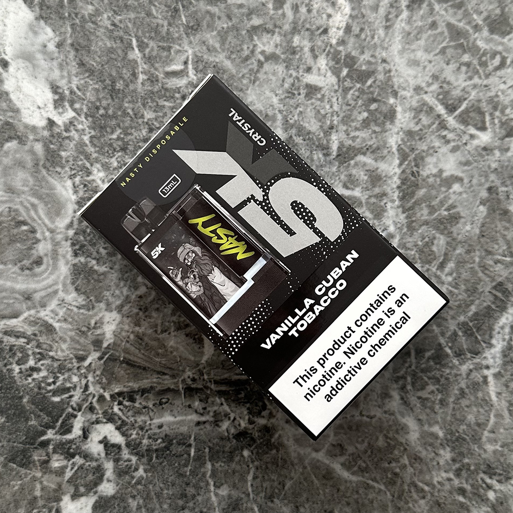 NASTY 5K Crystal Vanilla Cuban Tobacco 💨 ‣ 14€👍