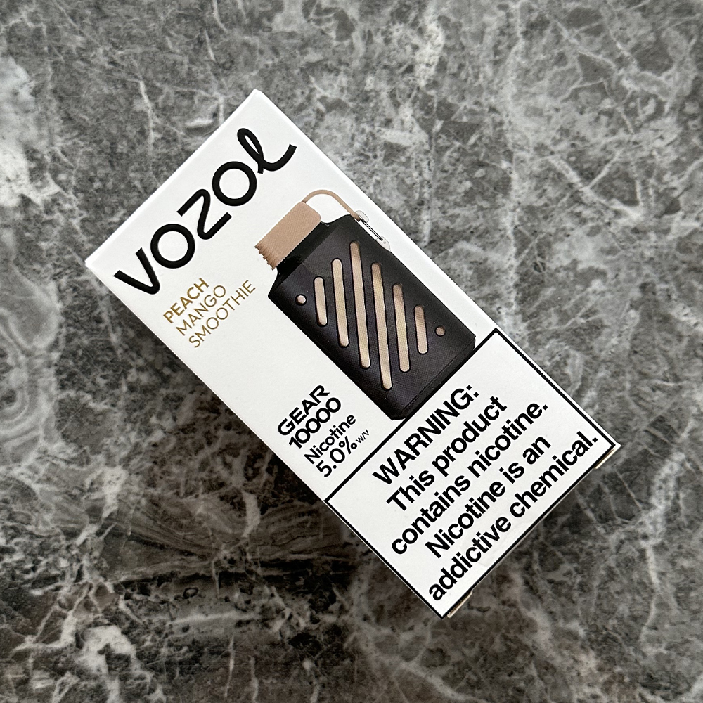 Vozol Gear 10000 Peach Mango Smoothie 💨 ‣ Only 19€👍