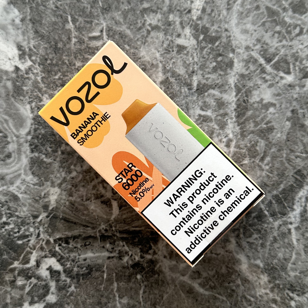 Vozol Star 6000 Banana Smoothie 💨 ‣ Only 14€👍