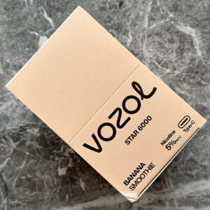 Vozol Star 6000 Banana Smoothie 💨 ‣ Only 14€👍