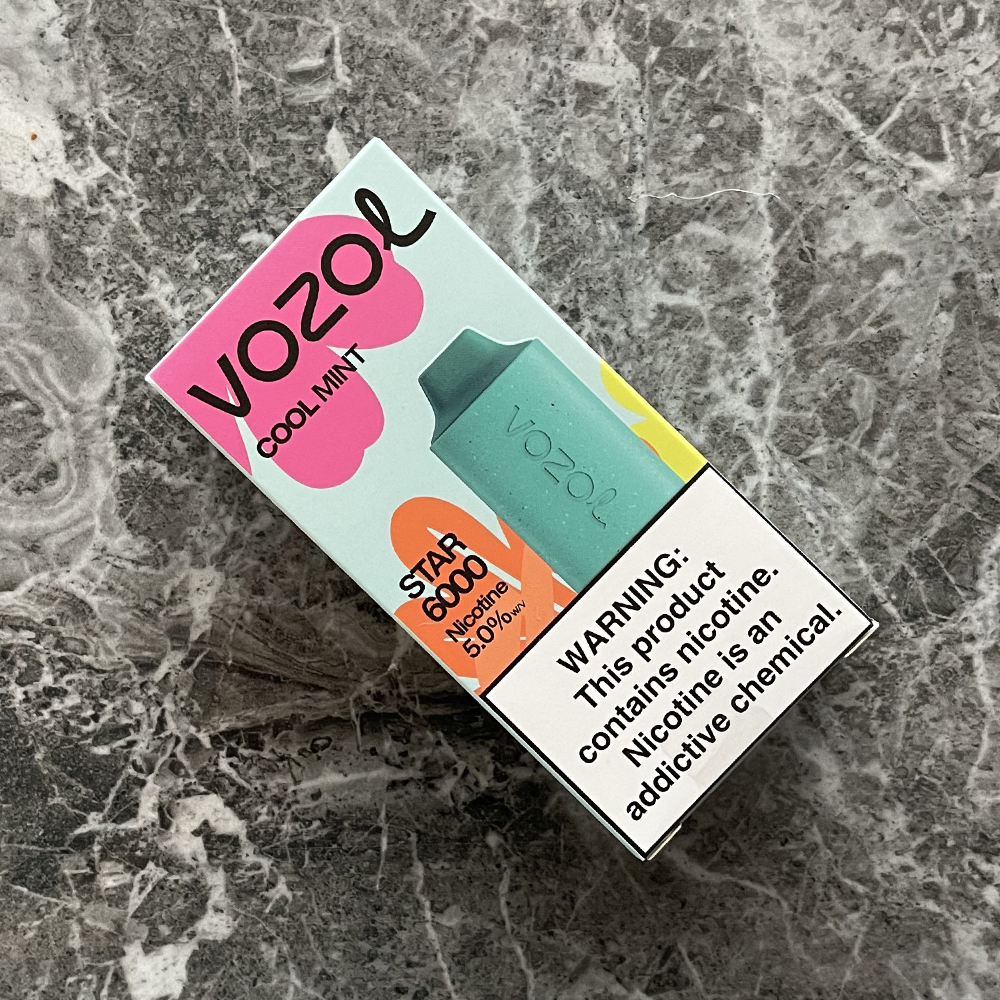 Vozol Star 6000 Cool Mint 💨 ‣ Only 14€👍