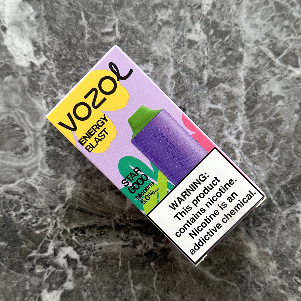 Vozol Star 6000 Energy Blast 💨 ‣ Only 14€👍