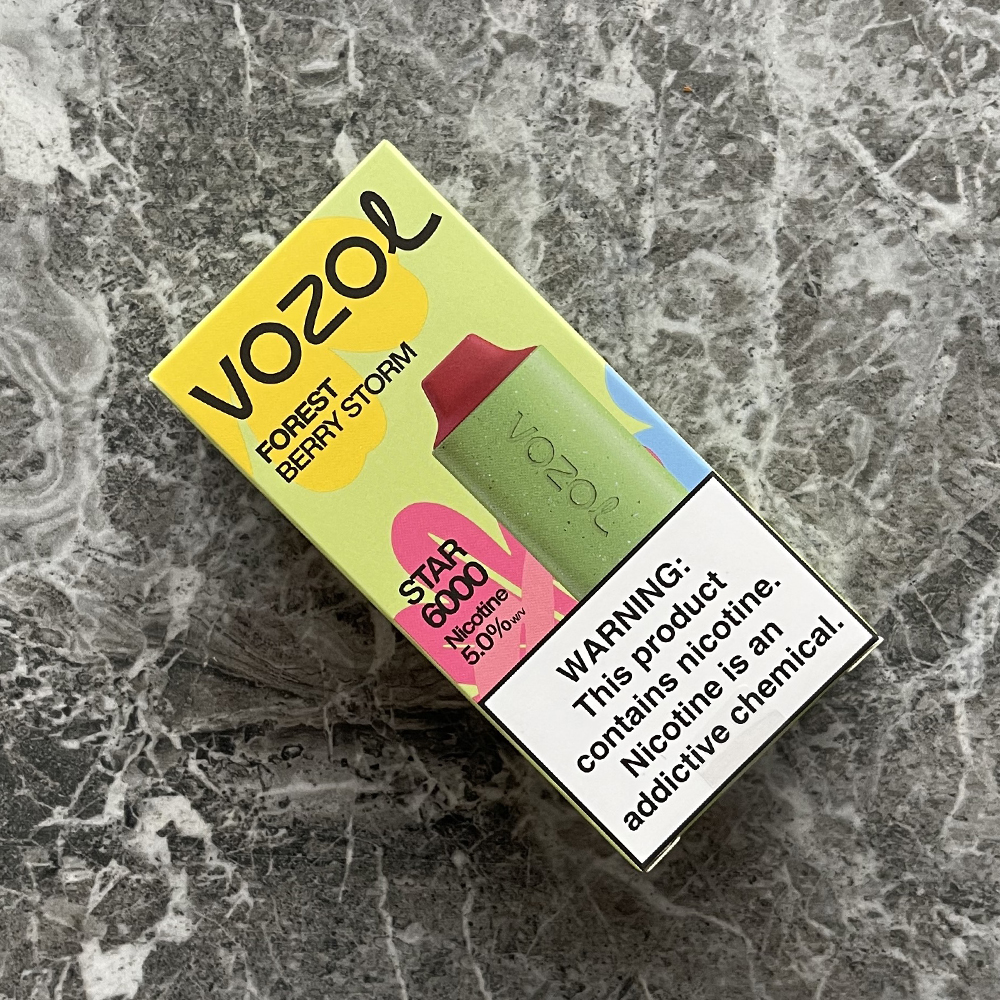 Vozol Star 6000 Forest Berry Storm 💨 ‣ Only 14€👍