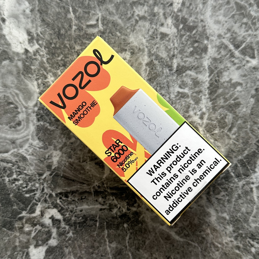 Vozol Star 6000 Mango Smoothie 💨 ‣ Only 14€👍