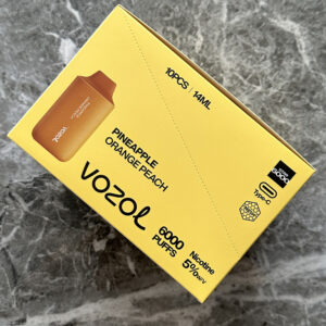 Vozol Star 6000 Pineapple Orange Peach 💨 ‣ Only 14€👍