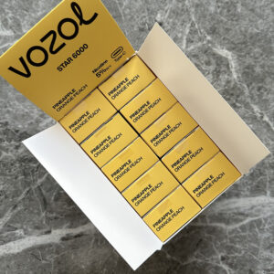 Vozol Star 6000 Pineapple Orange Peach 💨 ‣ Only 14€👍